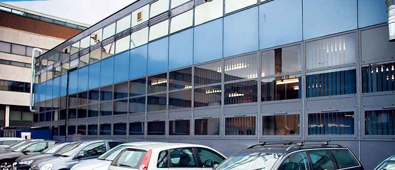 windows at Nottingham Trent University